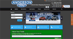 Desktop Screenshot of andersonfordofsc.com